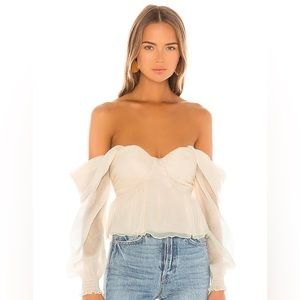 X REVOLVE Burna Blouse in Cream
House of Harlow 1960